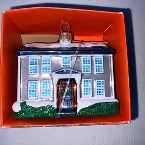 John Derian for Target Glass House Christmas Ornament Silver Blue 2025 New